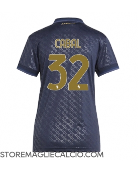 Juventus Juan Cabal #32 Maglia Gara Terza Repliche 2024-25 Donna